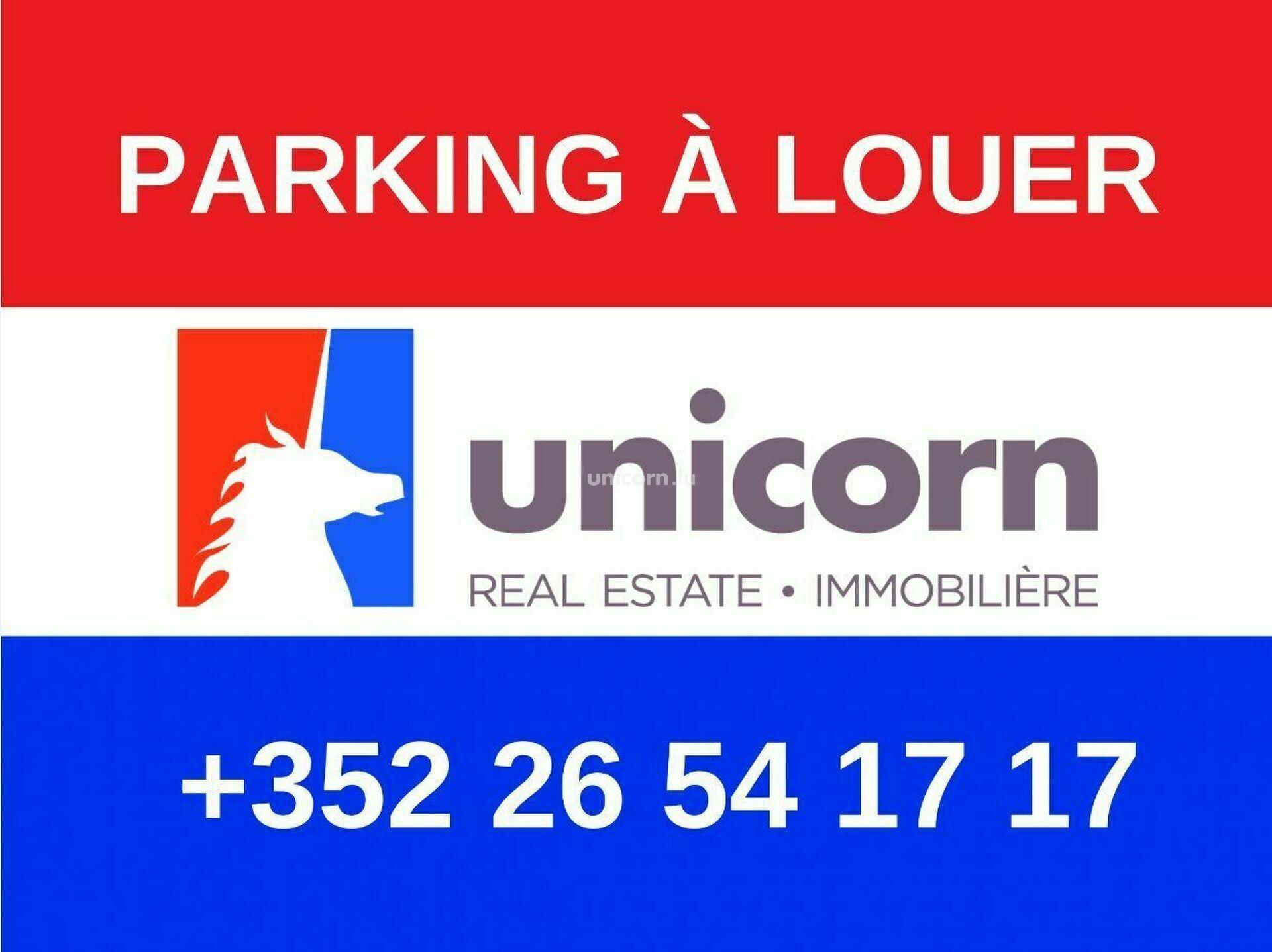Parking en location à Belvaux 