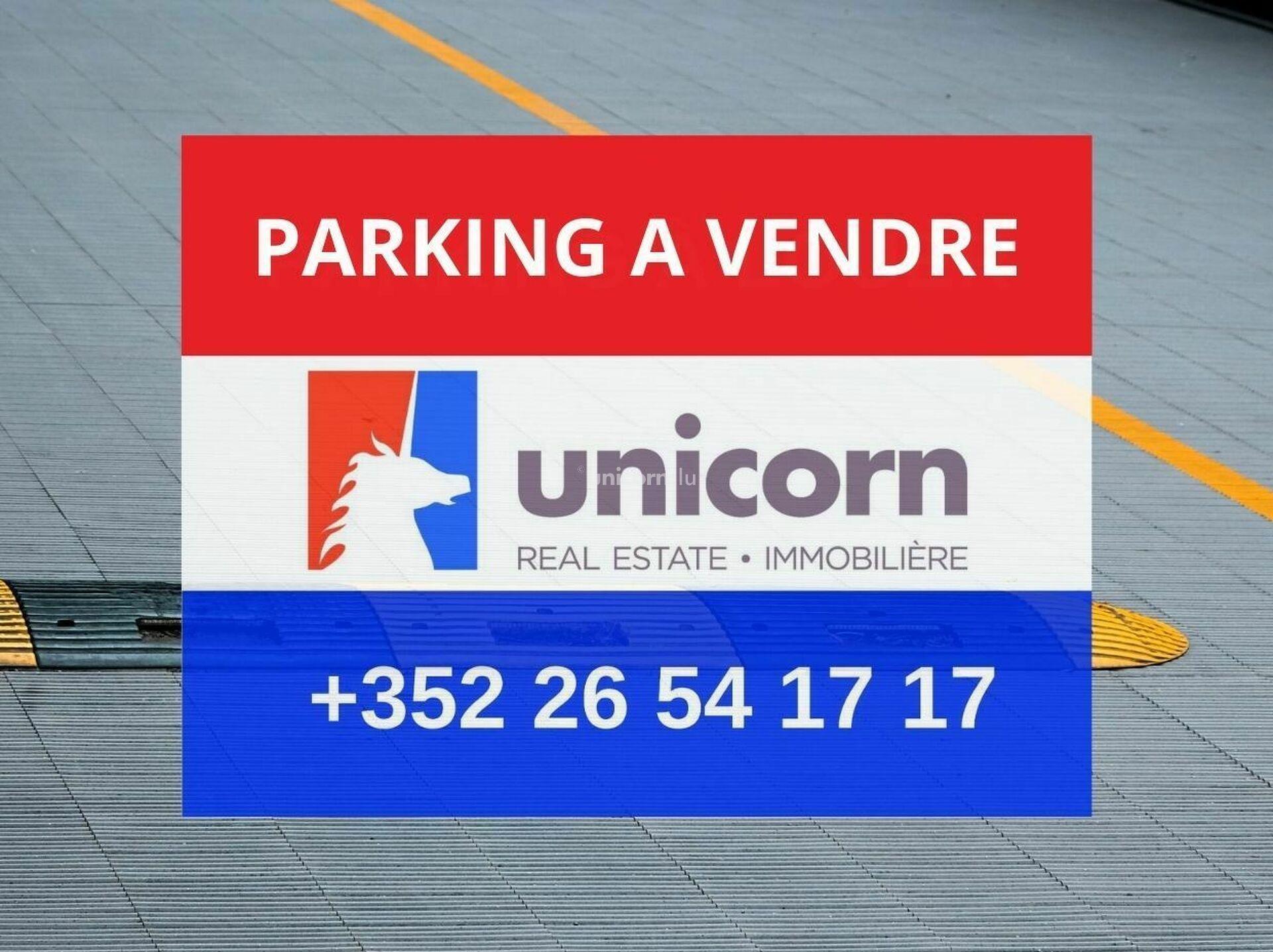 Parking en vente à Luxembourg-gare  